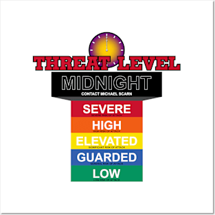 Threat Level Midnight Chart (Variant) Posters and Art